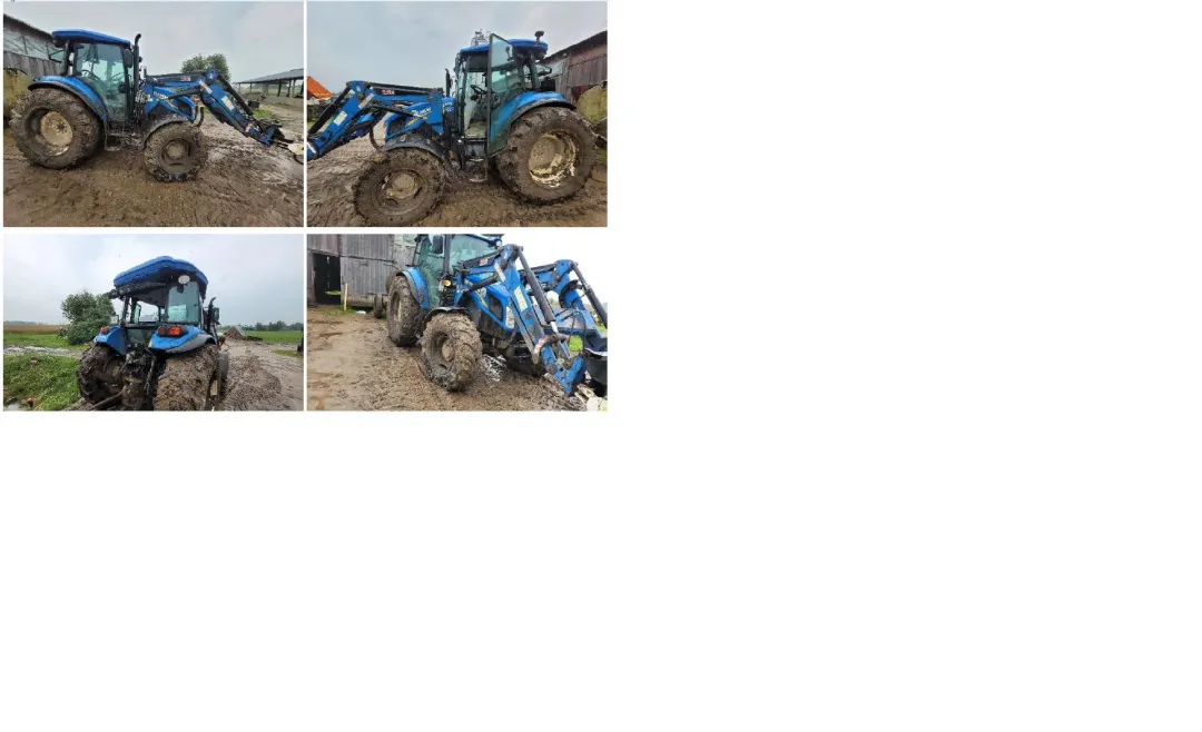 Parduodamas ratinis traktorius New Holland TD 5.85
