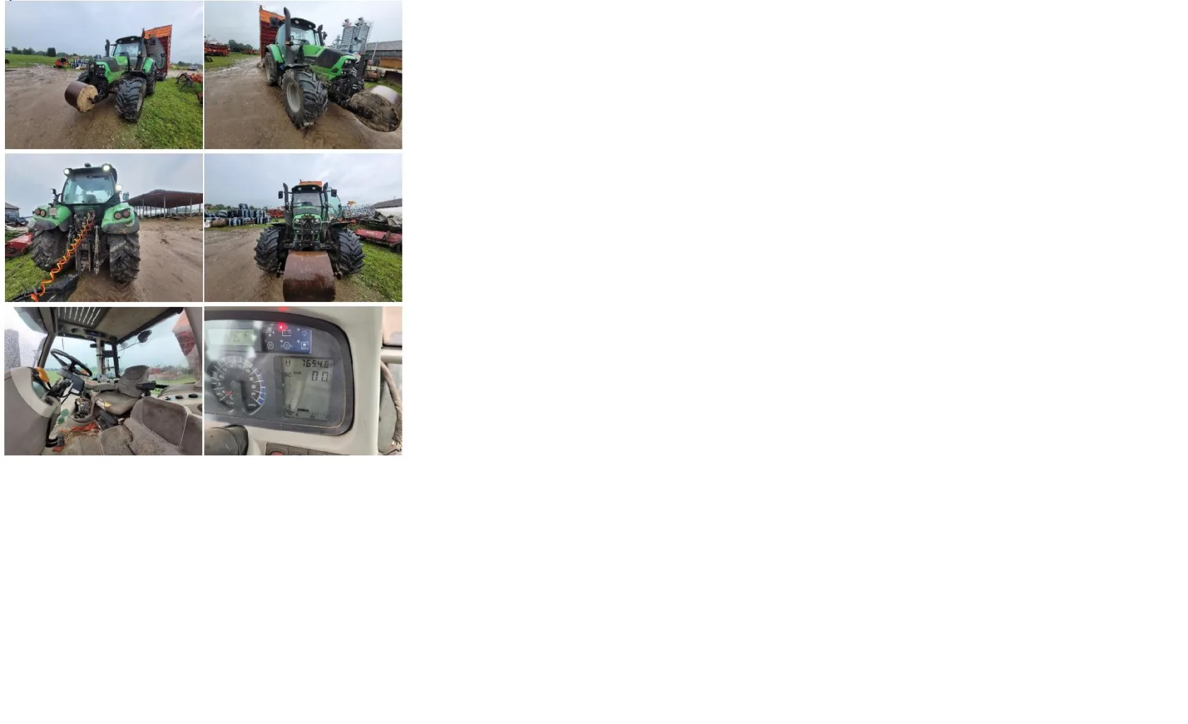 Parduodamas ratinis traktorius DEUTZ-FAHR Agrotron 6150