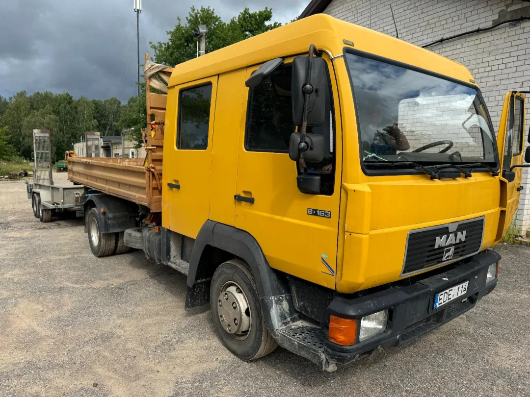 MAN 8.136 krovininis furgonas