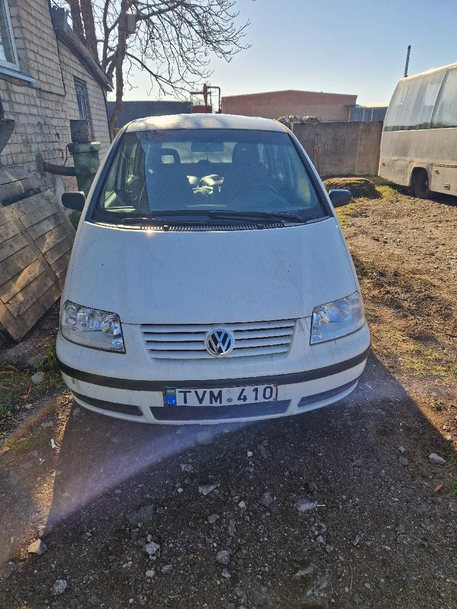 VW Sharan lengvasis automobilis, 2002 m.