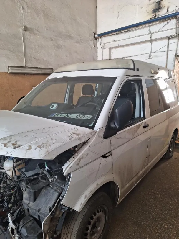 Volkswagen Transporter, 2018 m., su defektais