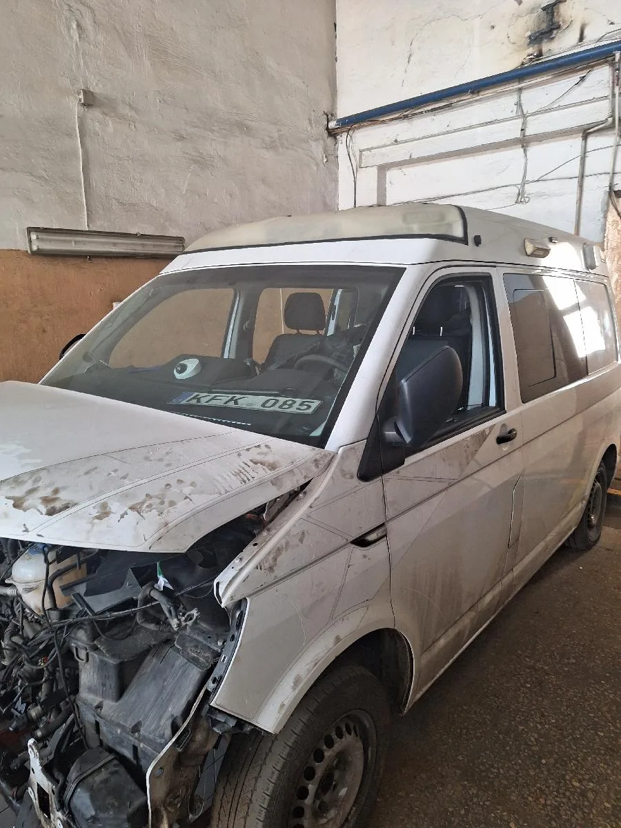 Volkswagen Transporter, 2018 m., su defektais