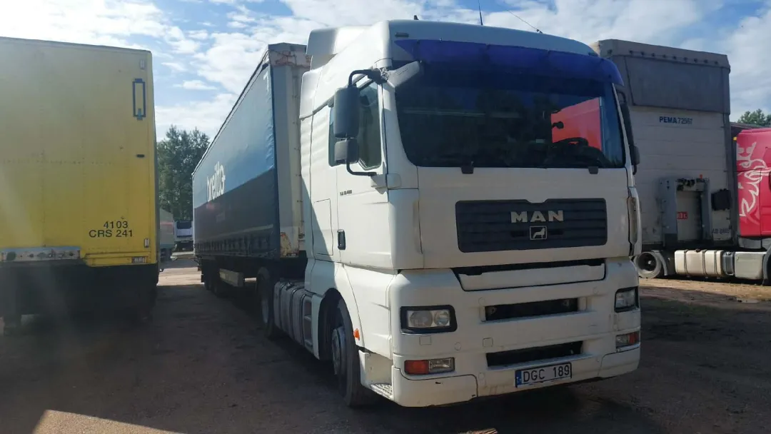 MAN TGA 18.400 krovininis automobilis