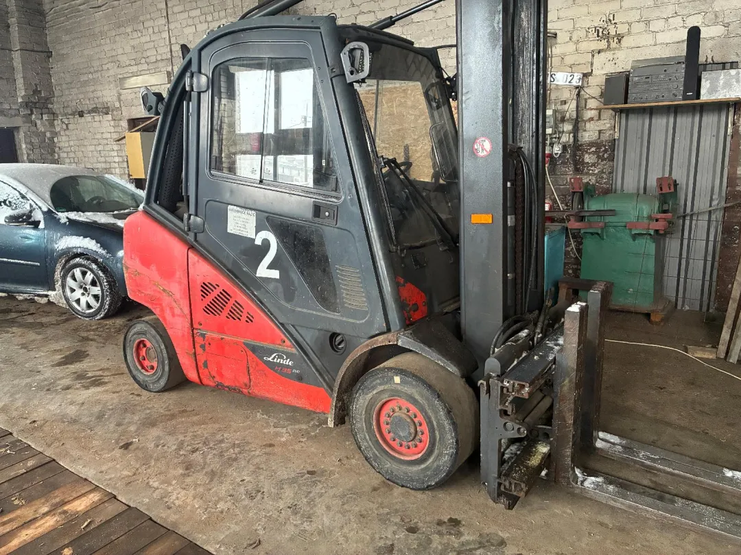 Parduodamas krautuvas LINDE H35D