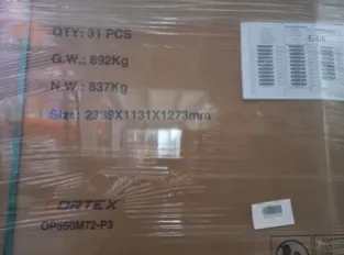 Parduodama dėžė naujų fotovoltinių modulių CORTEX P3 SERIES 550 W