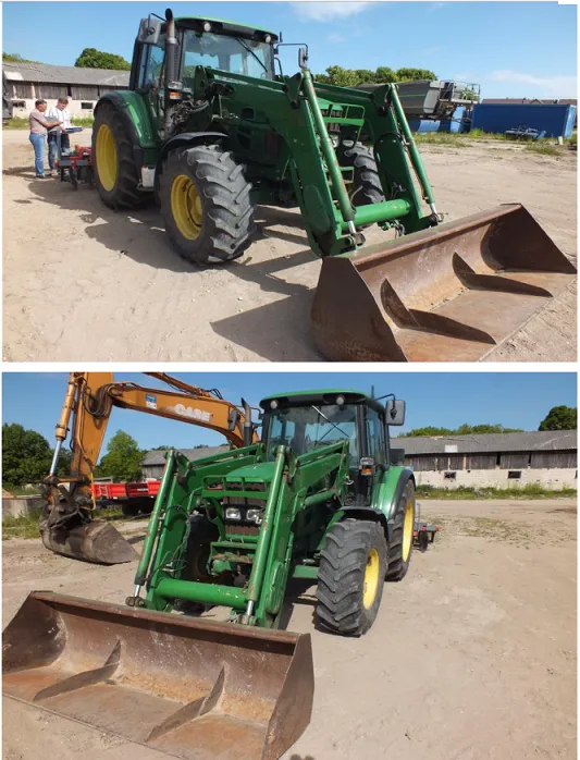 Ratinis traktorius John Deere 6430