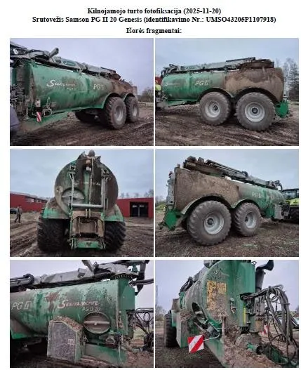Srutovežis Samson PG II 20 Genesis