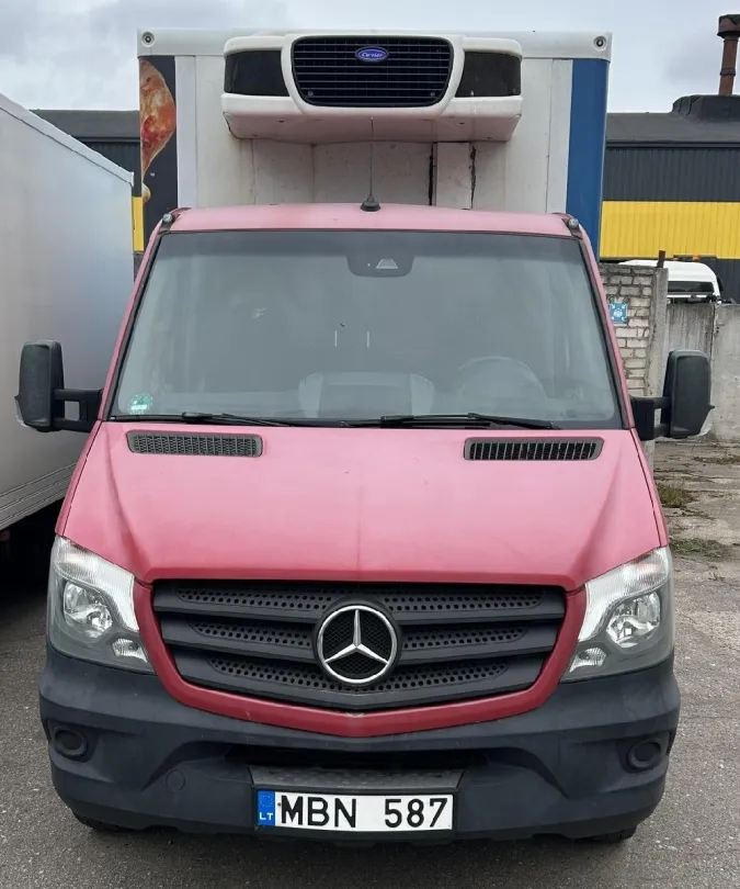 Parduodamas krovininis automobilis MERCEDES-BENZ SPRINTER su CARRIER šaldymo įranga