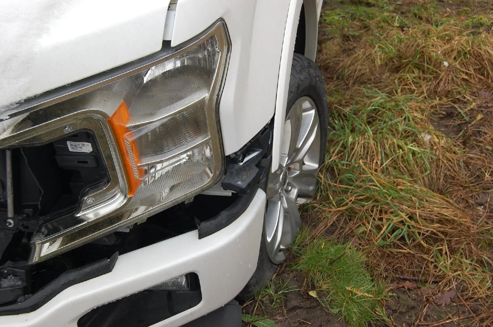 Ford F150, 2018 m., apgadintas autoįvykio metu
